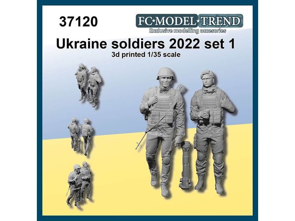 Current Use Ukrainian Infantry (2022) Set #1 (2 pieces)