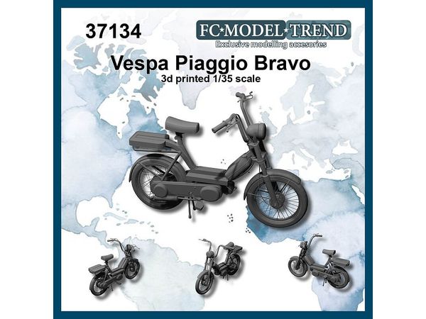 Current Use Italy Vespa Piaggio Bravo Scooter