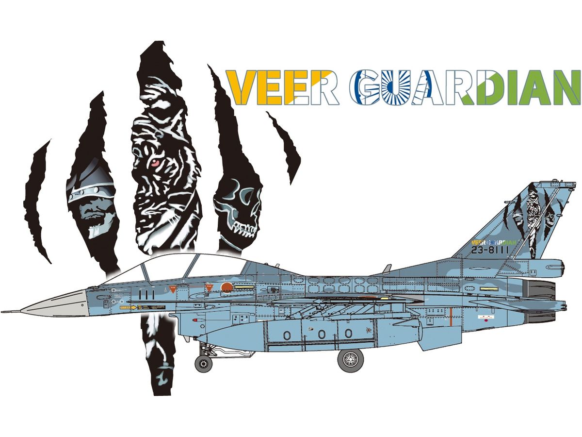 Japan Air Self-Defense Force F-2B Veer Guardian 23