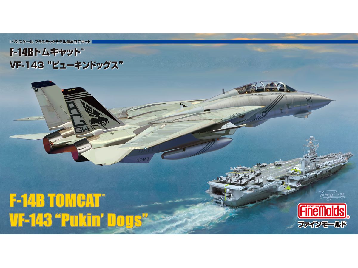 US Navy F-14B Tomcat TM VF-143 Pukin' Dogs