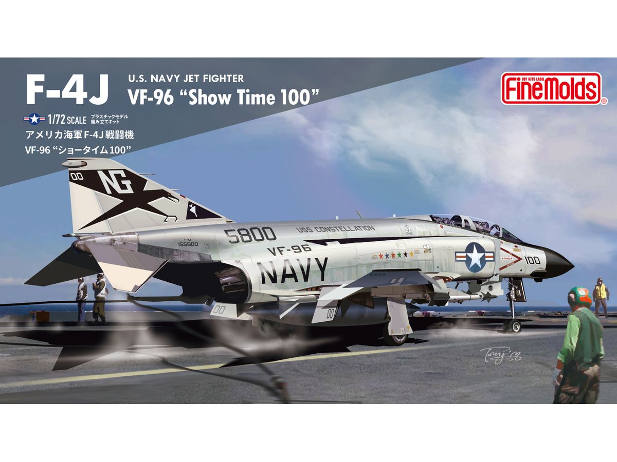 US Navy F-4J Fighter VF-96 Showtime 100