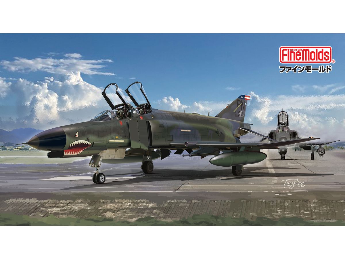 U.S. Air Force Jet Fighter F-4E (Late Model) Clark Air Base