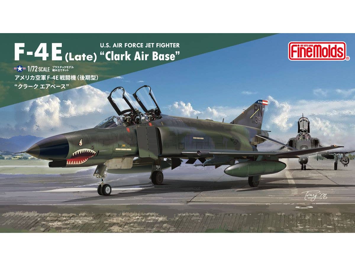 U.S. Air Force Jet Fighter F-4E (Late Model) Clark Air Base