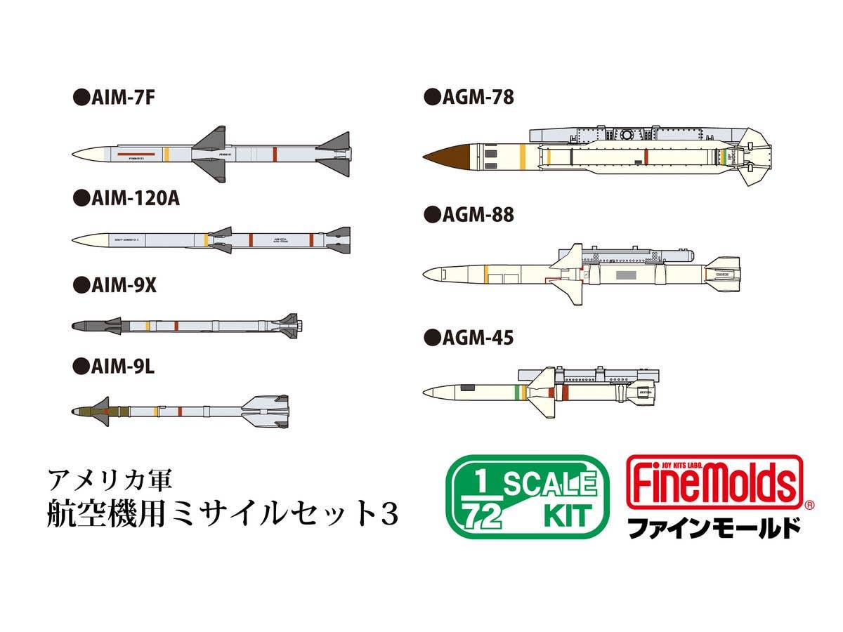 U.S. Air-to-Air Missile Set #3