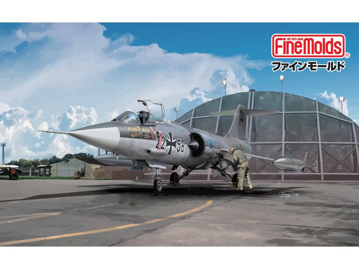 West German Air Force, Luftwaffe F-104G Jet Fighter