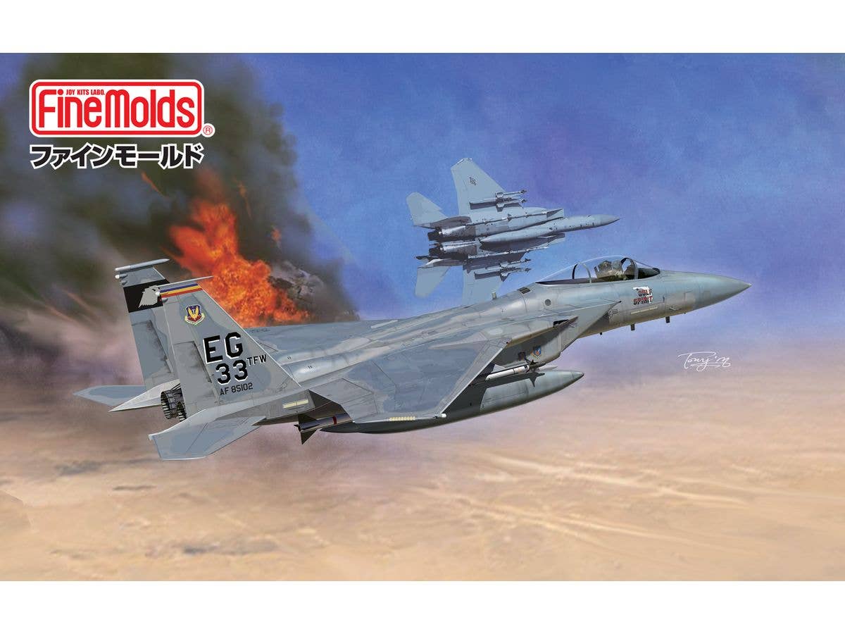 USAF F-15C Jet Fighter Gulf War