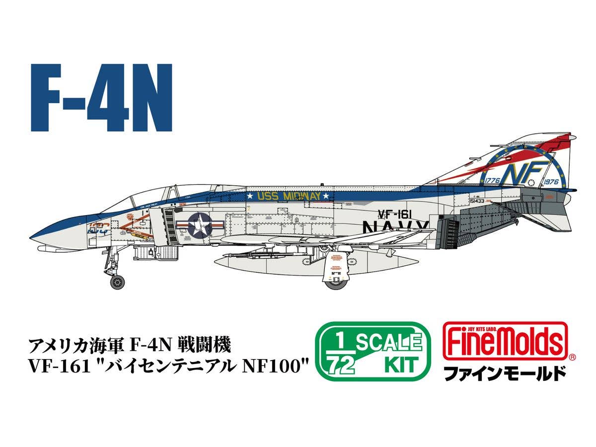 U.S. Navy F-4N Jet Fighter VF-161 Bicentennial NF100