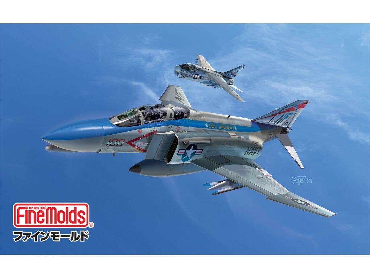 U.S. Navy F-4N Jet Fighter VF-161 Bicentennial NF100
