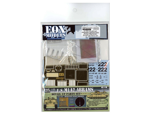 U.S. M1A2 Abrams Detail Up Parts Set