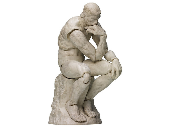 figma The Thinker: Plaster ver. (The Table Museum) (Reissue)
