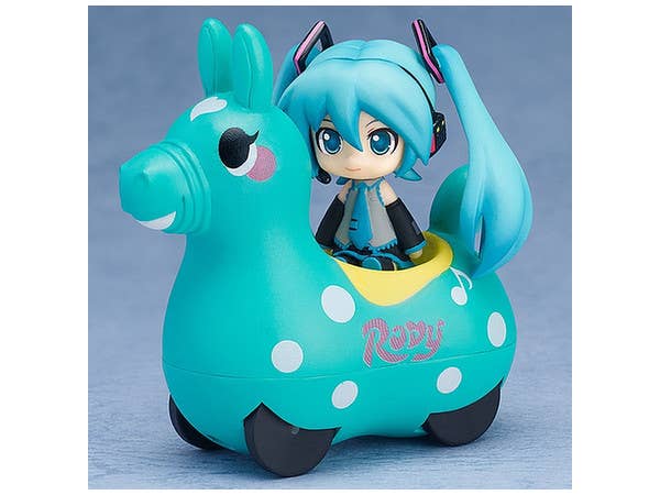 Nendoroid Plus Pullback Car: Hatsune Miku & CuteRody (Mint)
