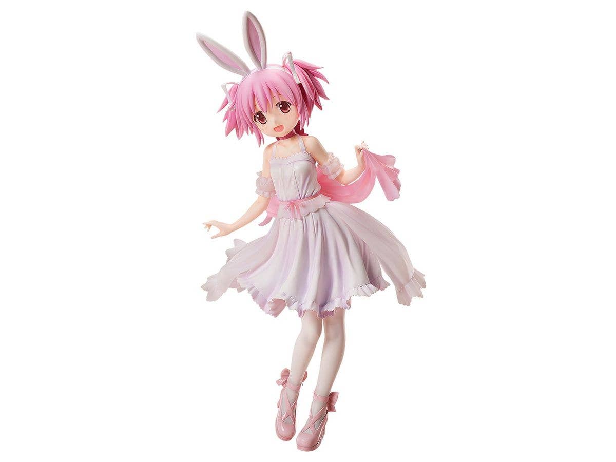Puella Magi Madoka Magica New Feature Rebellion: Madoka Kaname Rabbit Ears Ver. PVC