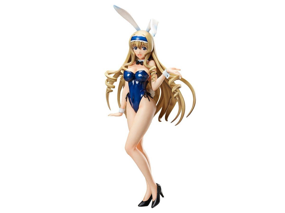 IS Infinite Stratos Cecilia Alcott: Bare Leg Bunny Ver. Figure