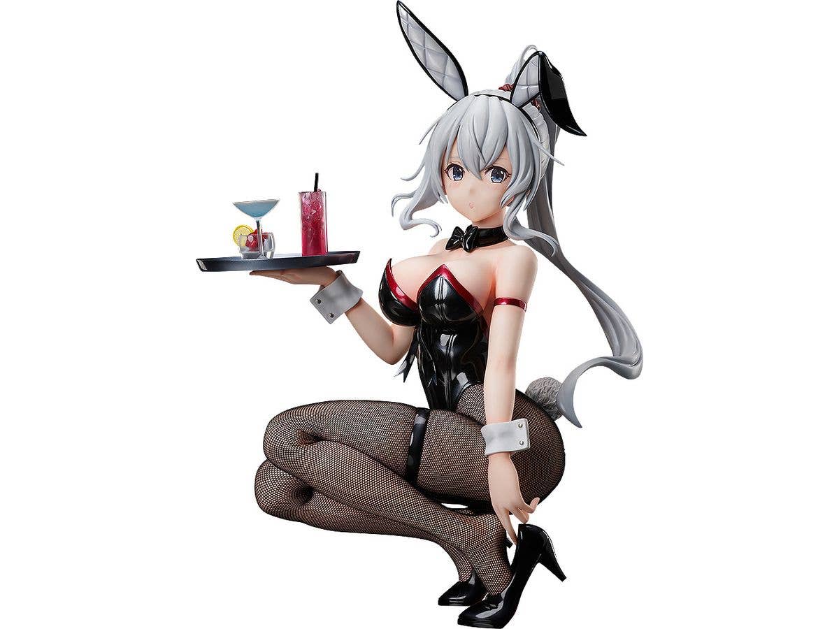 Black Bunny Illustration by TEDDY Figure