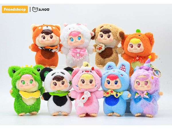 AJIOO Fluffy Friends Special Encounter Box 1Box 8pcs