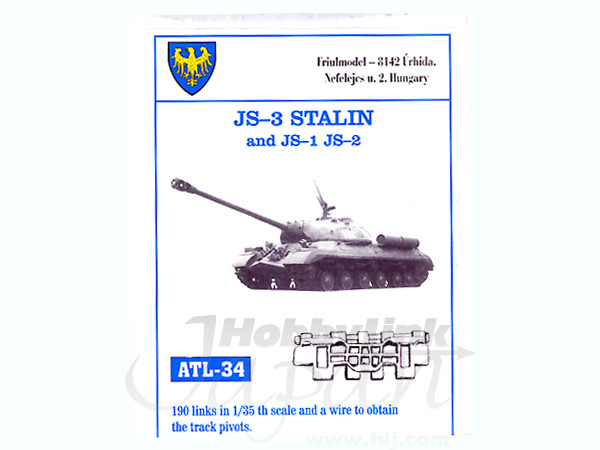 Friulmodel 1/35 Scale JS-3 STALIN and JS-1 JS-2 - ATL-34 Assembly required! Friulmodel 1/35 Scale JS-3 STALIN and JS-1 JS-2 - ATL-34 Assembly required!