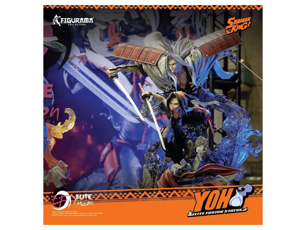 SHAMANKING / Yo Asakura with Amidamaru Elite Fusion Statue