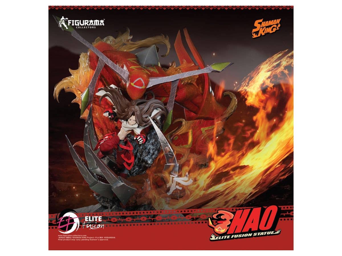 SHAMANKING / Hao with Spirit of Fire Elite Fusion Statue