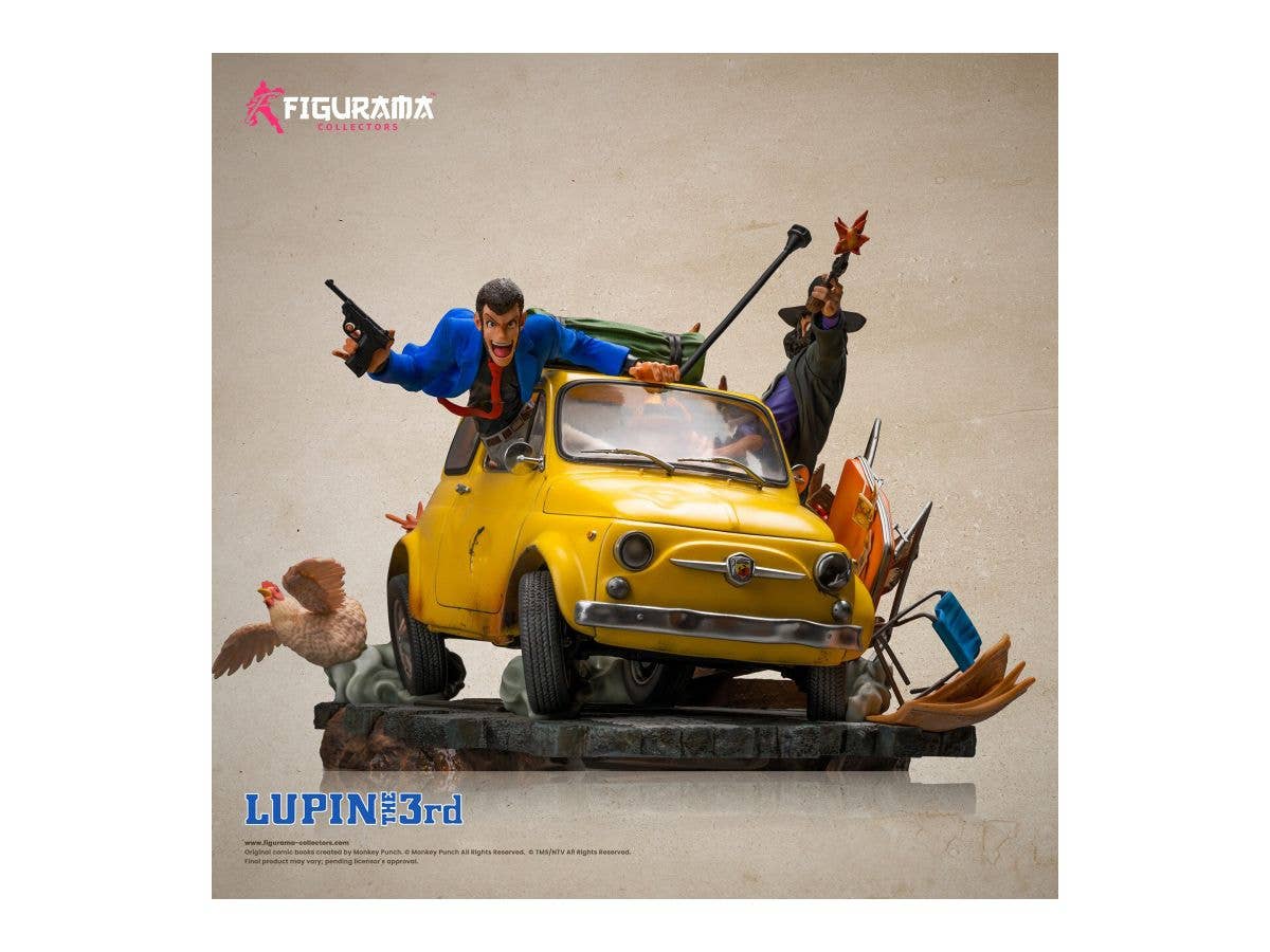 Lupin III/ Lupin & Jigen & Fujiko Elite Diorama Master