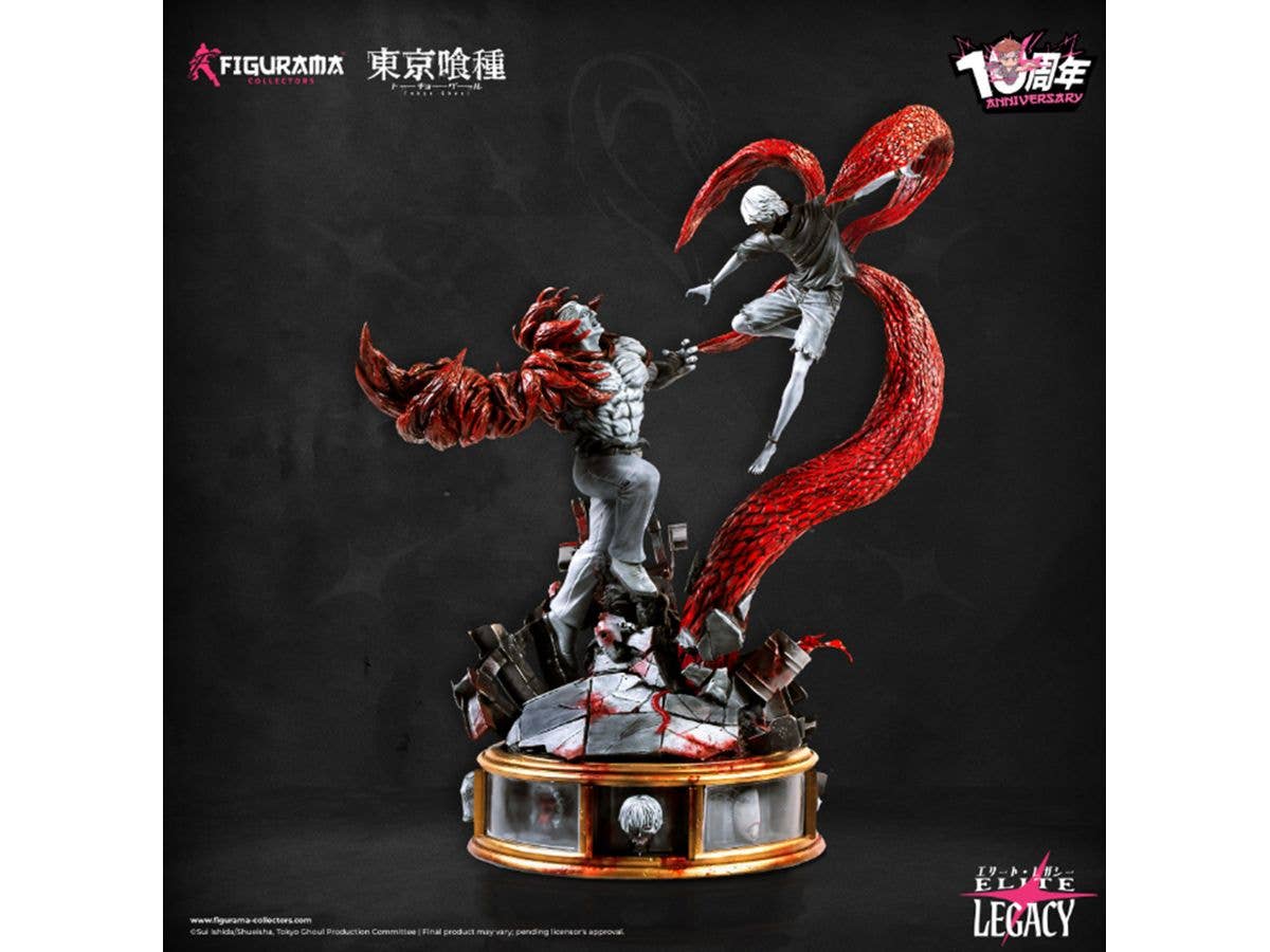 Tokyo Ghoul: Kaneki VS Yamori 10th anniversary edition statue