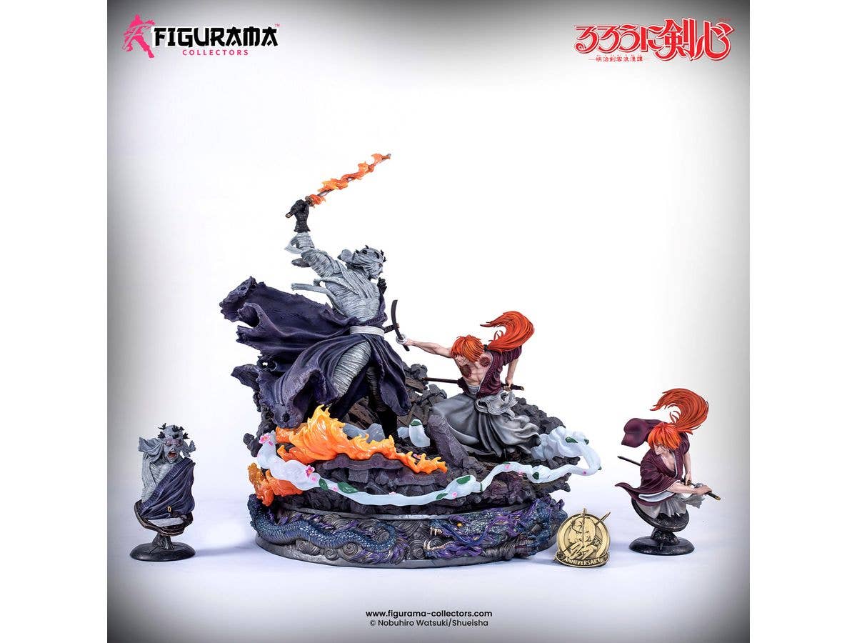 Rurouni Kenshin - Kenshin VS Shishio Statue
