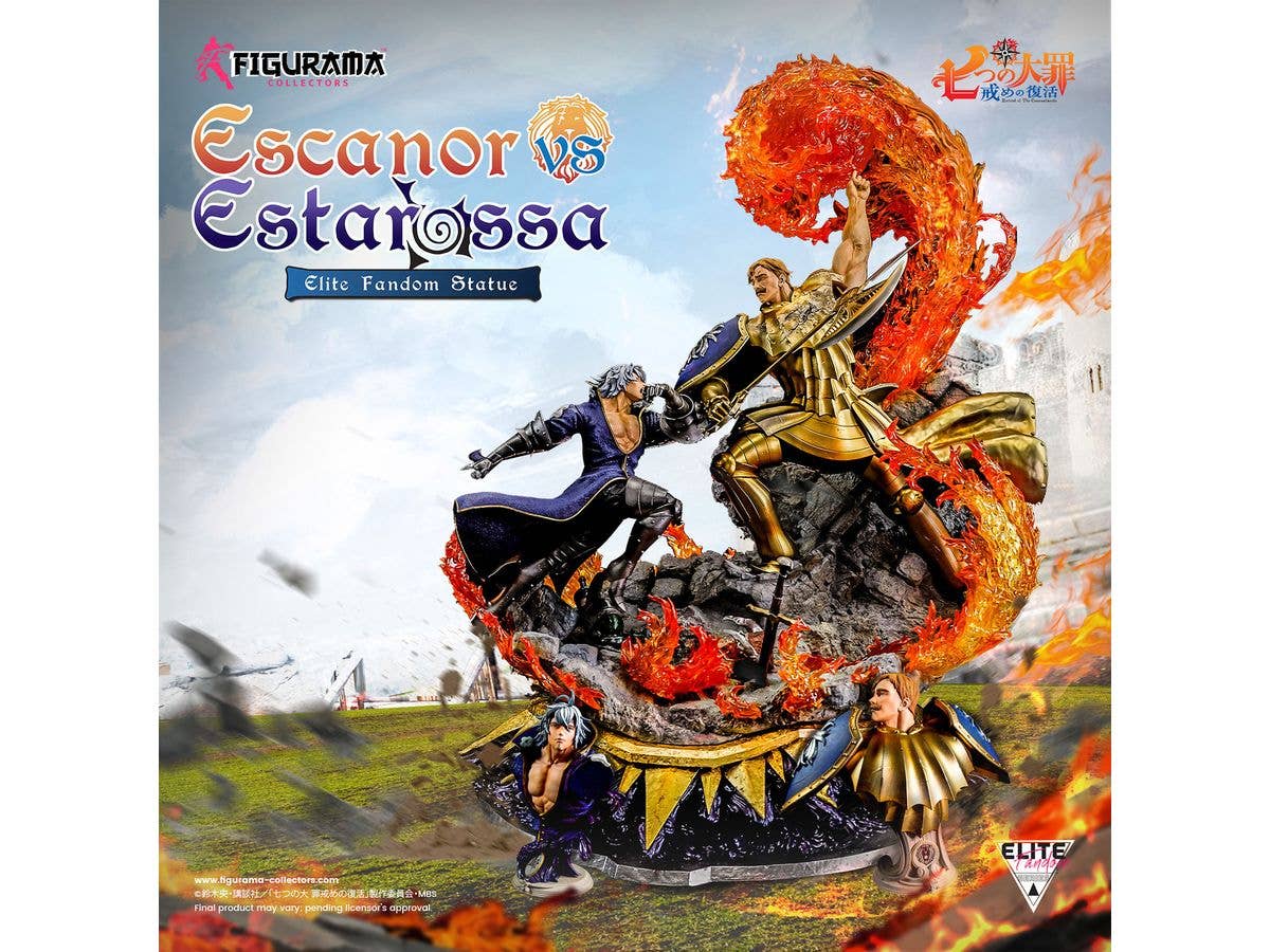 Seven Deadly Sins: Escanor VS Estarossa Statue
