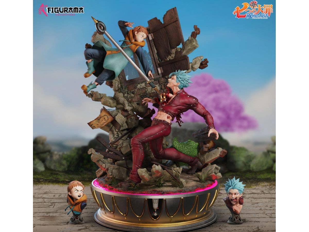 Seven Deadly Sins: Ban VS King Statue