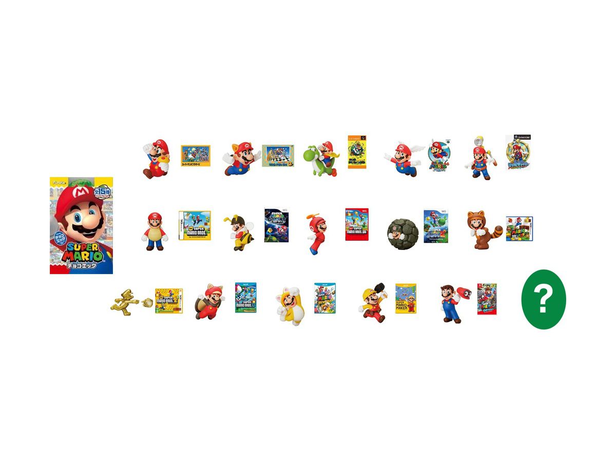 Choco-Egg: Super Mario: 1Box (10pcs)