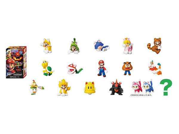 Choco Egg Super Mario 3D World + F: 1Box (10pcs)