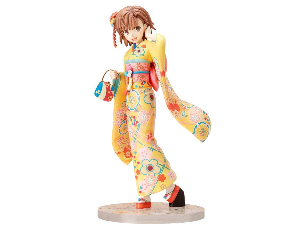 A Certain Scientific Railgun: Mikoto Misaka Furisode Figure