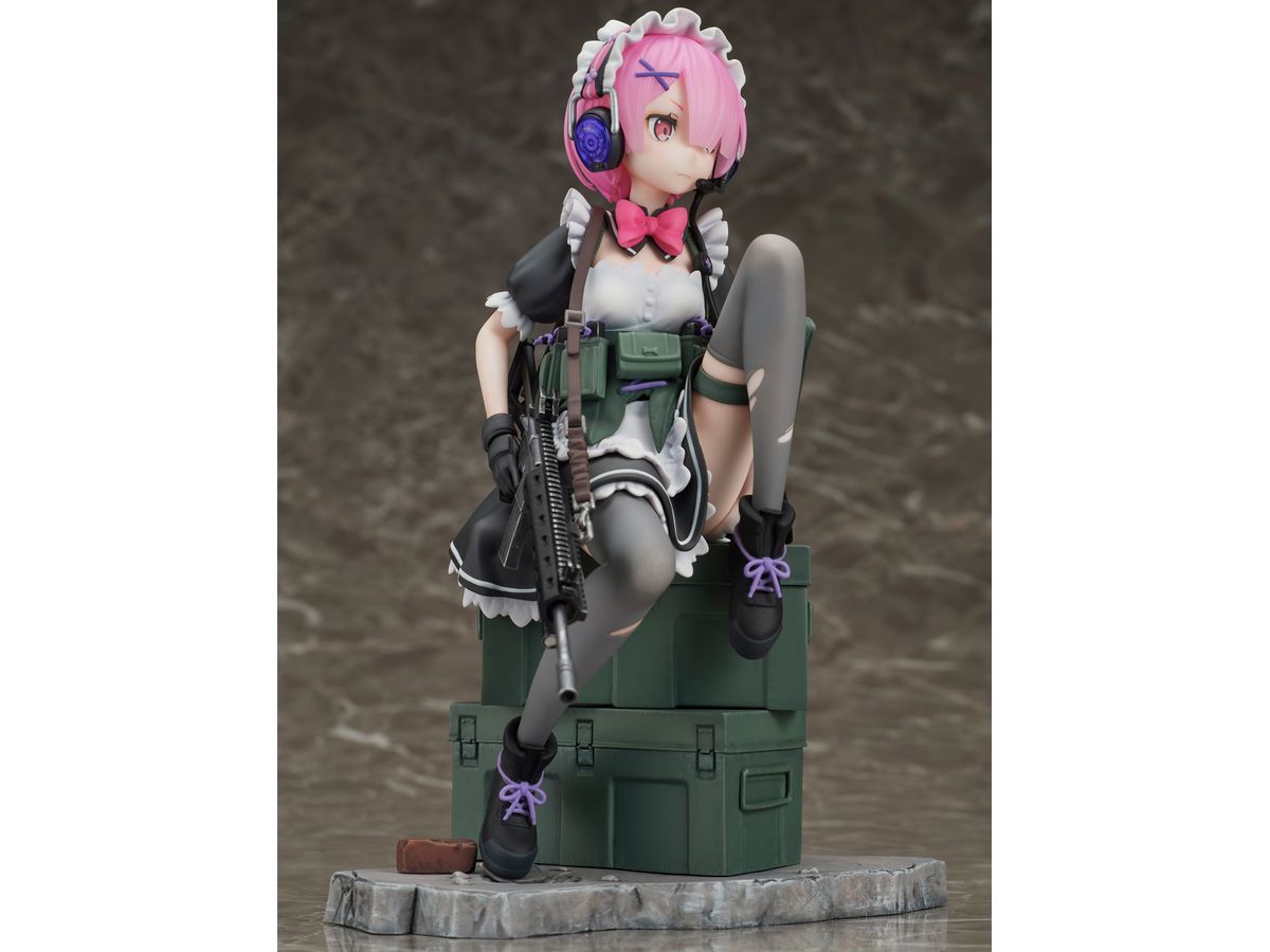 Re:ZERO -Starting Life in Another World- Ram Military ver. Figure