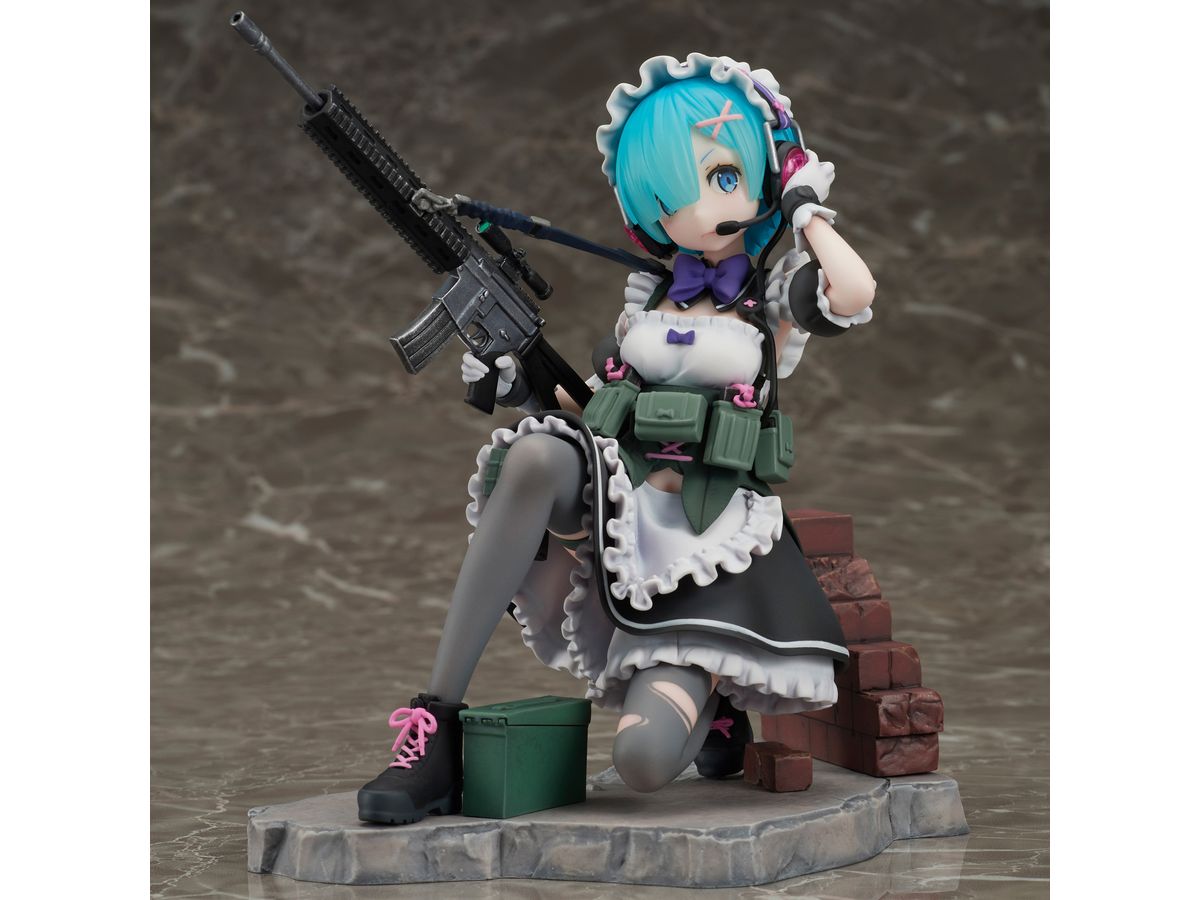 Re:ZERO -Starting Life in Another World- Rem Military ver. Figure
