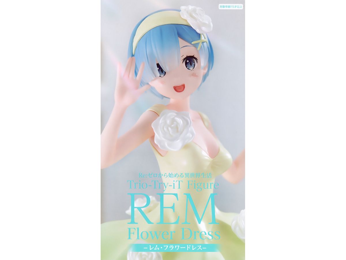 Re:Zero Starting Life in Another World Trio-Try-iT Figure Rem Flower Dress