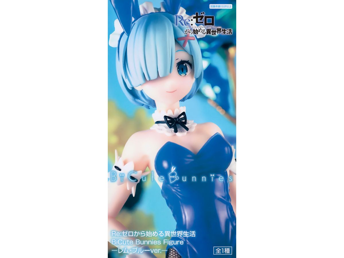 Re:Zero Starting Life in Another World BiCute Bunnies Figure Rem Blue Ver.