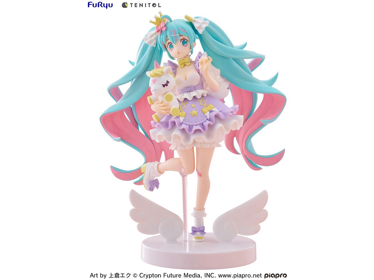TENITOL Hatsune Miku YUMEKAWA Princess Lavender ver.