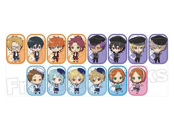 TV Anime Ensemble Stars!: Mini Chara Badge Collection Vol.4 A 1Box 14pcs