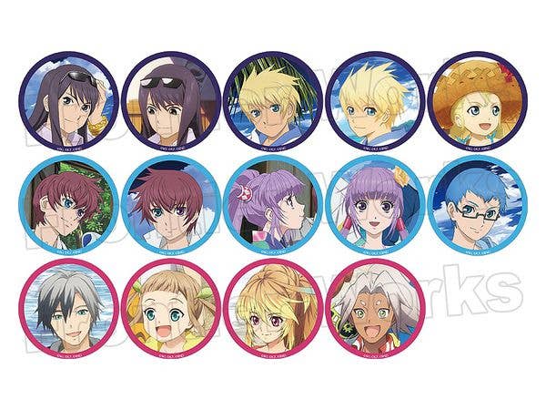 Tales of Series: Trading Can Badge Vol.4: 1Box (14pcs)