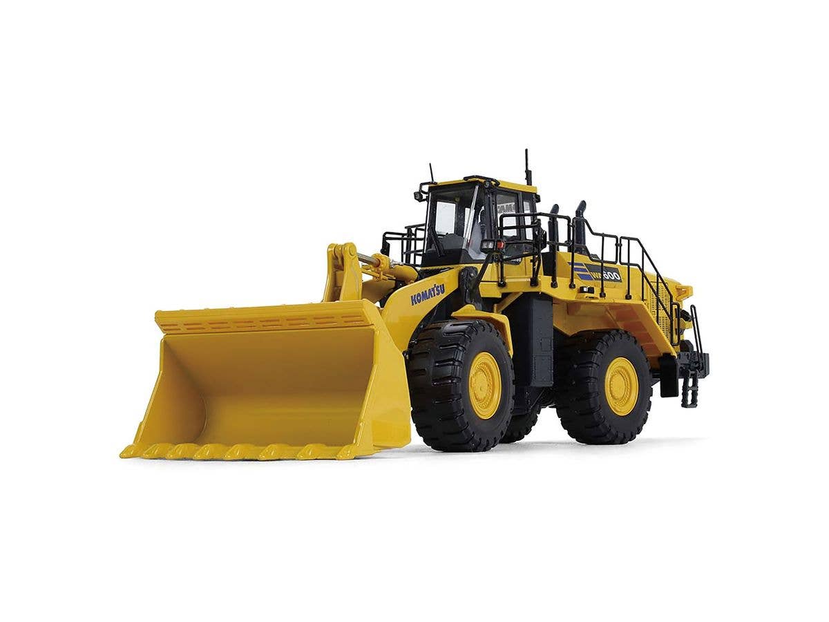 Komatsu WA600-8 Wheel Loader Pre-painted Diecast Model