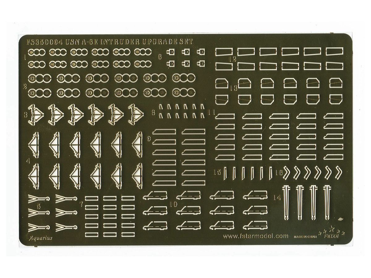 USN A-6E Intruder Upgrade set for Trumpeter (for 6 set)