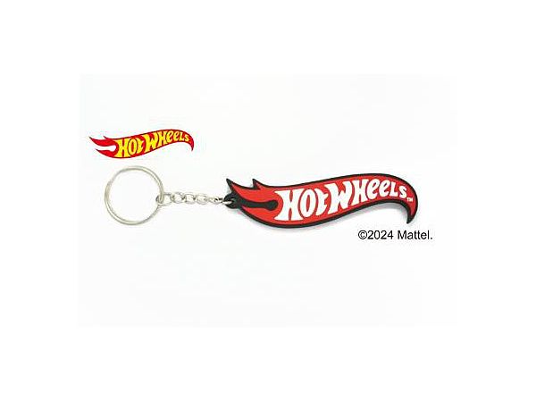 Hot Wheels Rubber Key Chain BK x RD