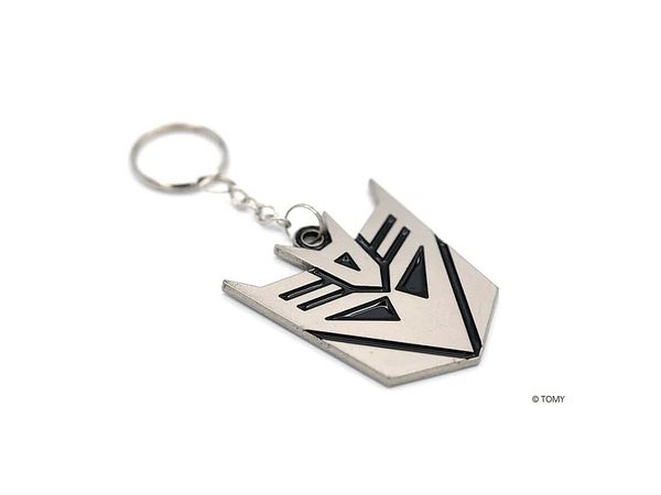 Metal Key Chain Logo mark Decepticons