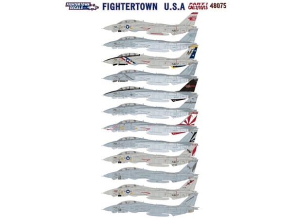 Fightertown USA Part.1 F-14A F-14 Decal Set
