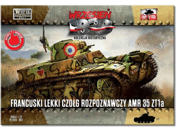 French Renault AMR35 ZT1a Reconnaissance Tank