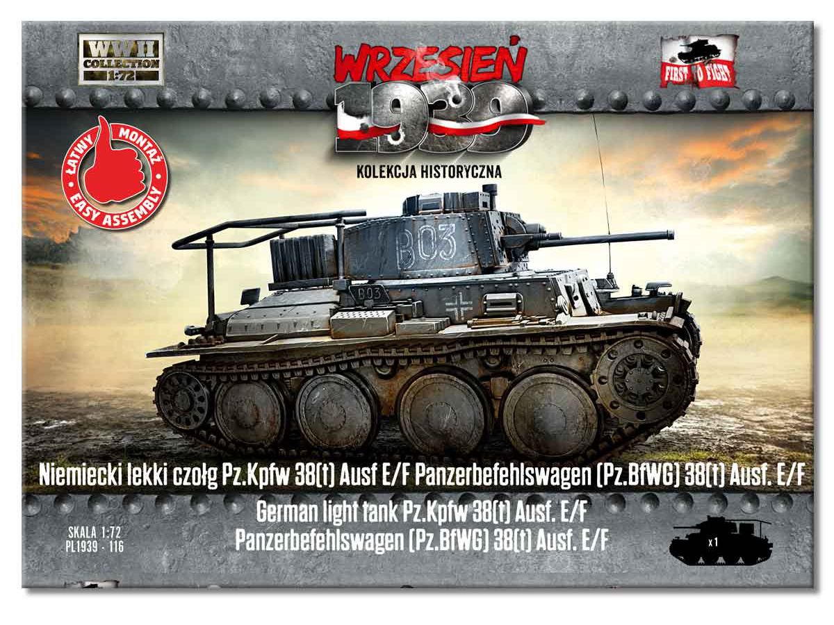 Pz.Kpfw 38(t) Ausf.E/F German light tank