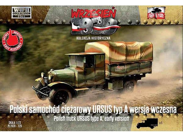 Po Ursus A Truck 2.5 ton early model