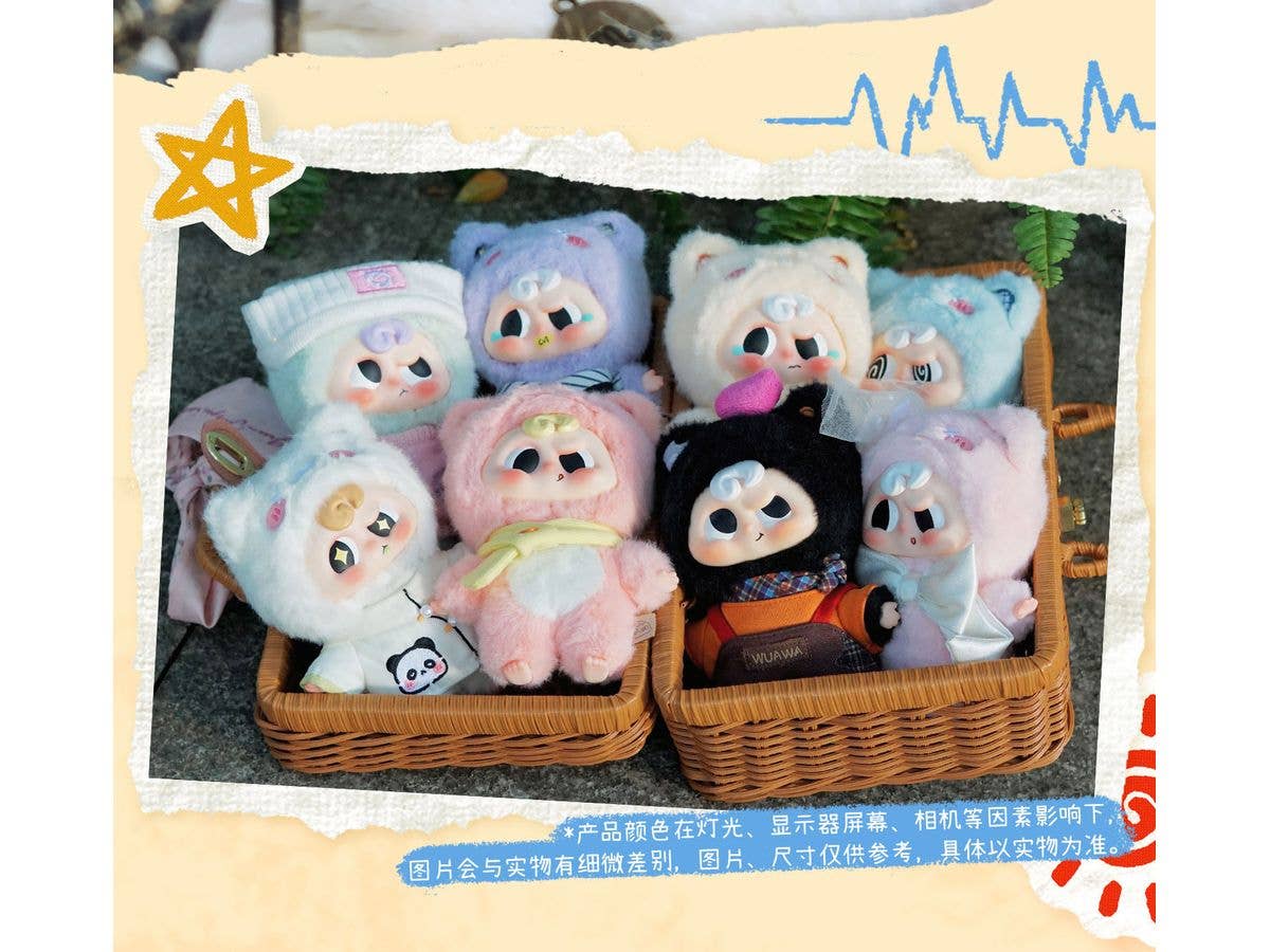 Pippy Pippy Action! Series Trading Plush 1Box 6pcs