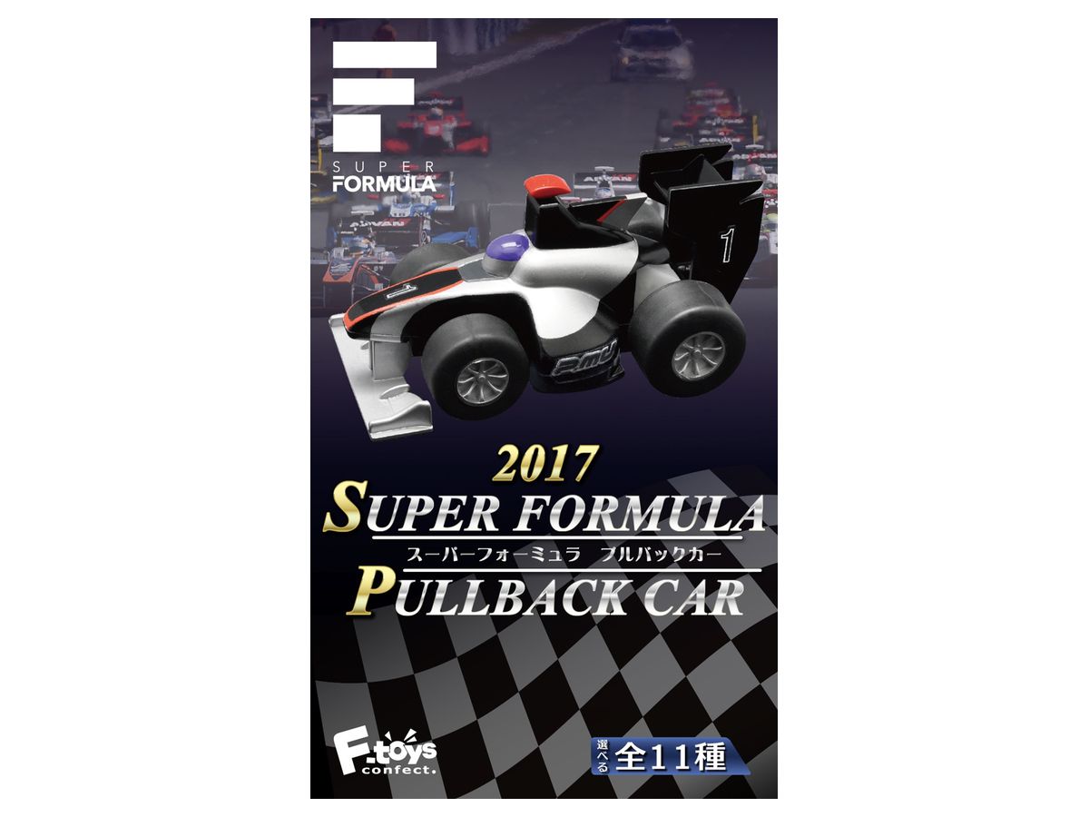 2017 Super Formula Pullback Car (Random 1pc)