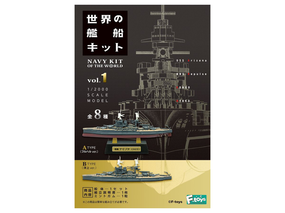 Navy Kit of the World: 1Box (10pcs) (Reissue)