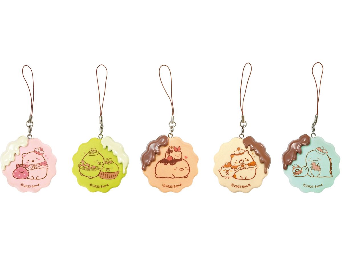 Sumikko Gurashi Tororin Chocolate Cookie Strap 1Box (10pcs)