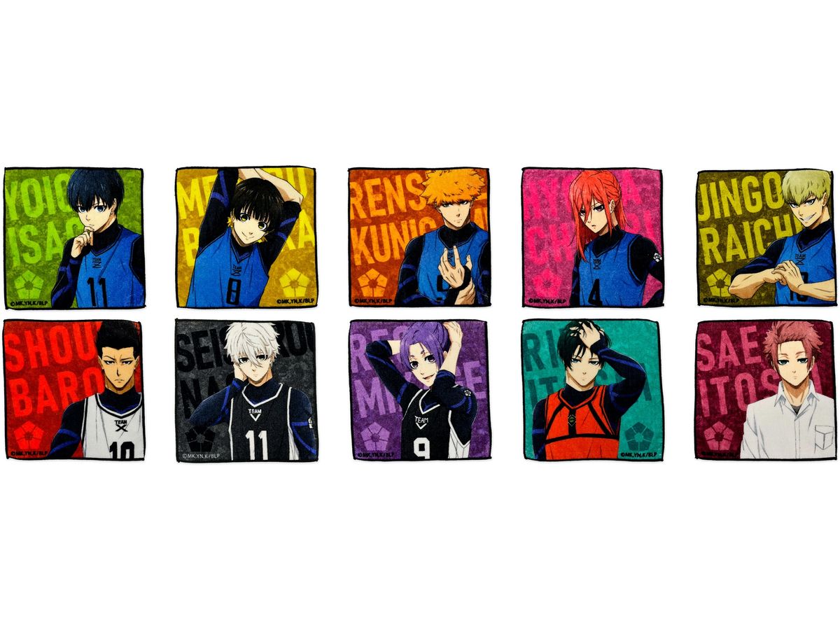 BLUE LOCK Mini Towel Collection: 1Box (10pcs)